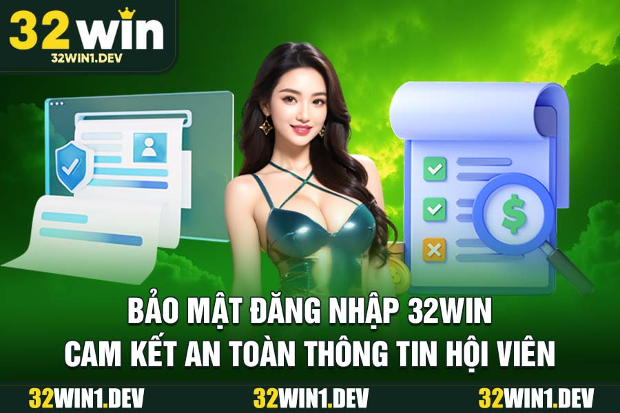 Bảo Mật Đăng Nhập 32WIN – Cam Kết An Toàn Thông Tin Hội Viên