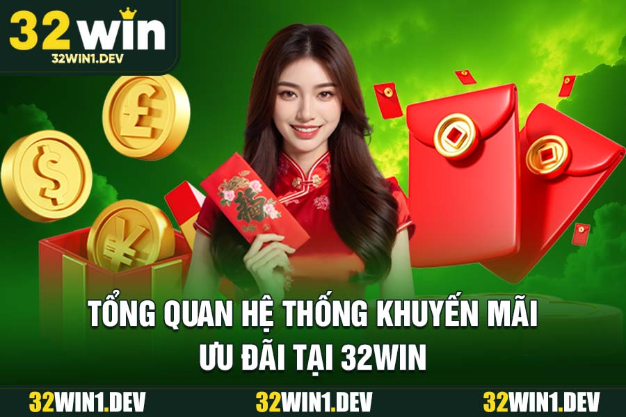 Tổng Quan Hệ Thống Khuyến Mãi, Ưu Đãi Tại 32WIN